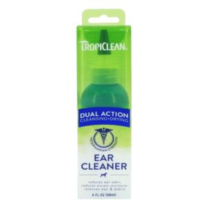 TROPICLEAN DUAL ACTION EAR CLEANER