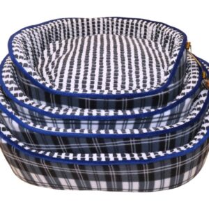 SOPHIE BLUE CHECK BED