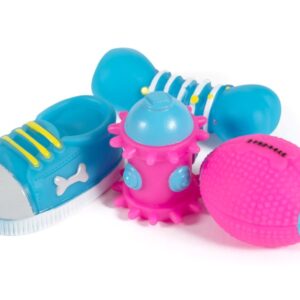 SMALL BITE VINYL DOG TOY