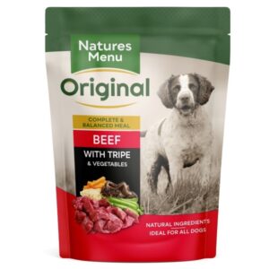 NATURE'S MENU POUCH ADULT BEEF