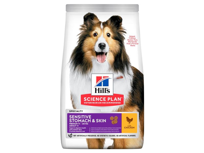 HILLS SCIENCE PLAN SENSETIVE STOMACH AND SKIN USPCA