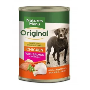 NATURES MENU CHICKEN & SALMON TIN