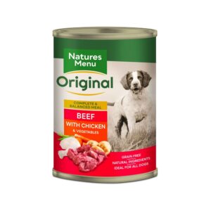 NATURES MENU BEEF & CHICKEN TIN