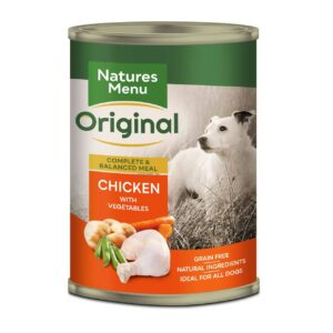 NATURES MENU CHICKEN WITH VEGETABLES TIN