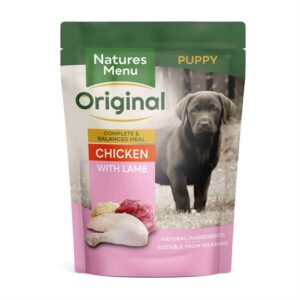 NATURES MENU JUNIOR CHICKEN & LAMB POUCH