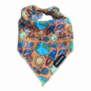 HAUS OF HANK SPACE PAWS BANDANA
