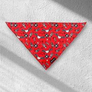 HAUS OF HANK ROCK 'N' WOOF BANDANA
