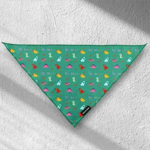 HAUS OF HANK PREHISTORIC PUPSTER BANDANA