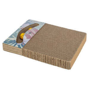 SCRATCHING BOARD WITH BALLS